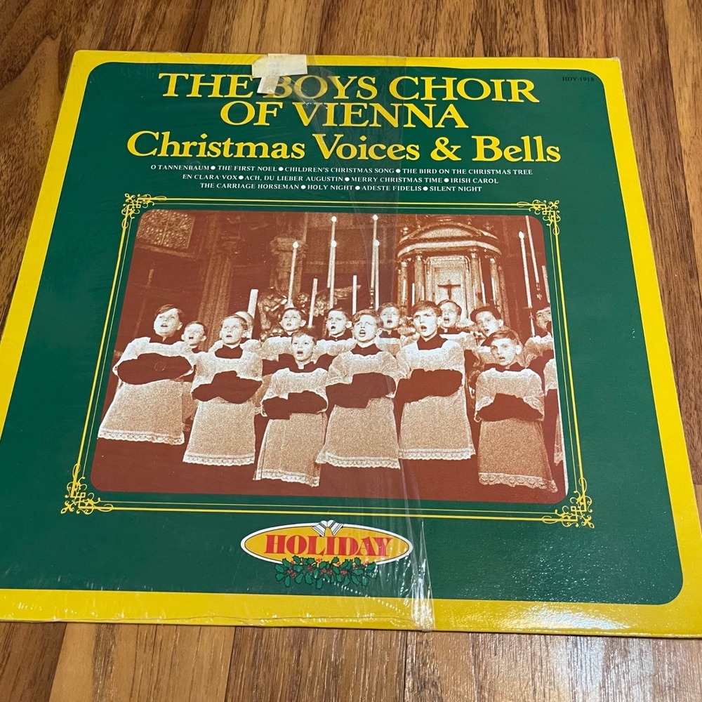Boys Choir of Vienna Christmas Voices & Bells Vinyl LP Holiday Records HDY-1918